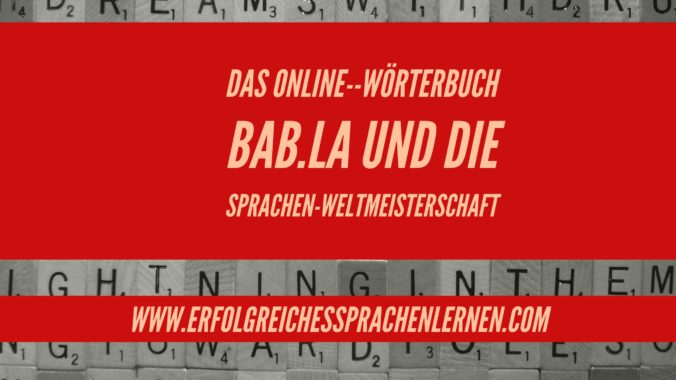 Bab-la - Erfolgreiches Sprachenlernen